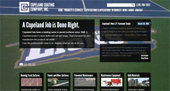 Desktop Screenshot of copelandcoating.com